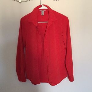 Red blouse